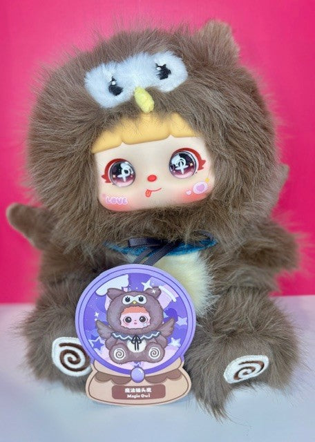 Samuel Kitten Witch's Forest 680% Magic Owl 魔法猫头鹰 Plush Blind Box Scented