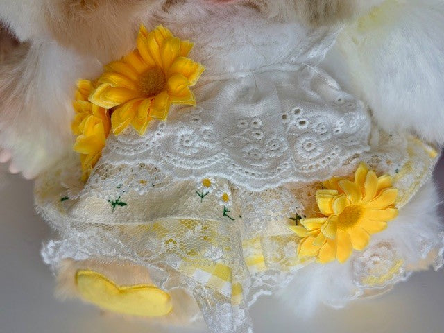 BabyThree BB3 Sun Blossom 400% Plush — Yellow Designer Blind Box Collectible