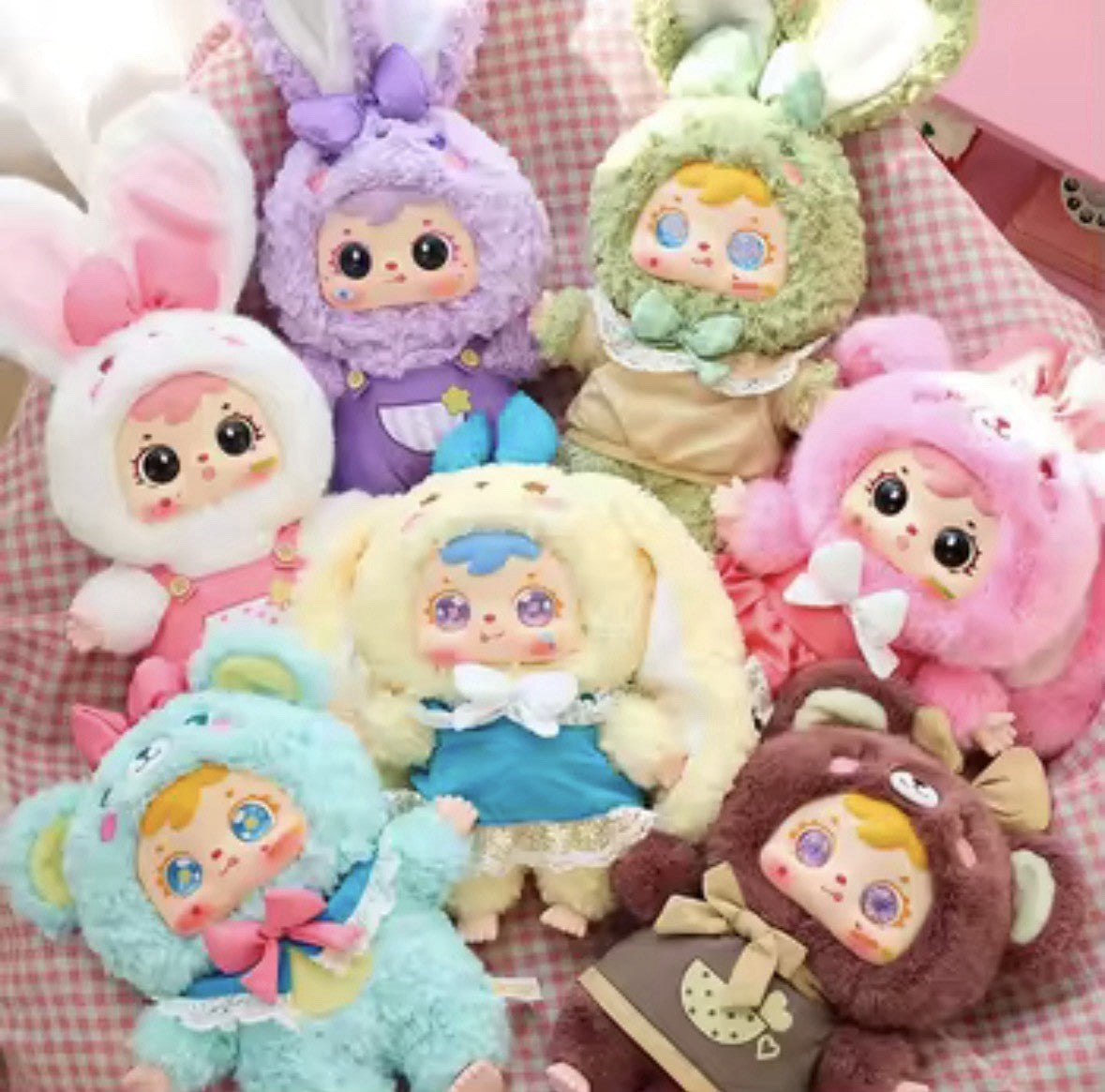 Authentic Sealed Samuel 400% Macaroon Plush Blind Box