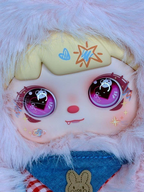 Mocici Rag Doll Adventure 800% Pink Bunny Collectible Plush Figure New