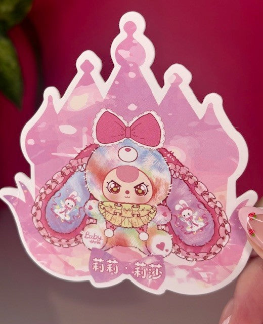 Baby Three Lily Rabbit Town V5 400% Rainbow Bunny Designer Plush Blind Box