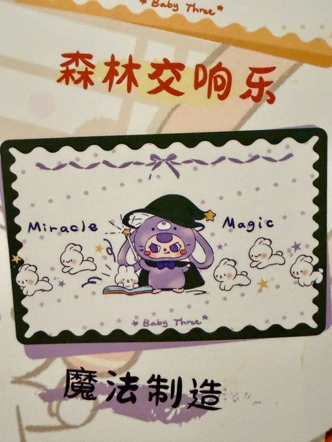 Baby Three BB3 All Life Scenes Desk Mat Forest Orchestra Miracle Magic Pick New