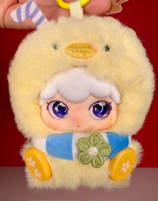 Kimipapa Animals Sitting in a Row Collectible Plush Pendant- Customer Pick!