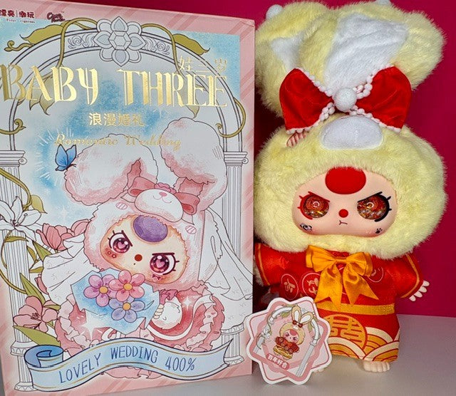 Baby Three BB3 400% Chinese Bride Lovely Wedding Exclusive CNY Glitter Faceplate