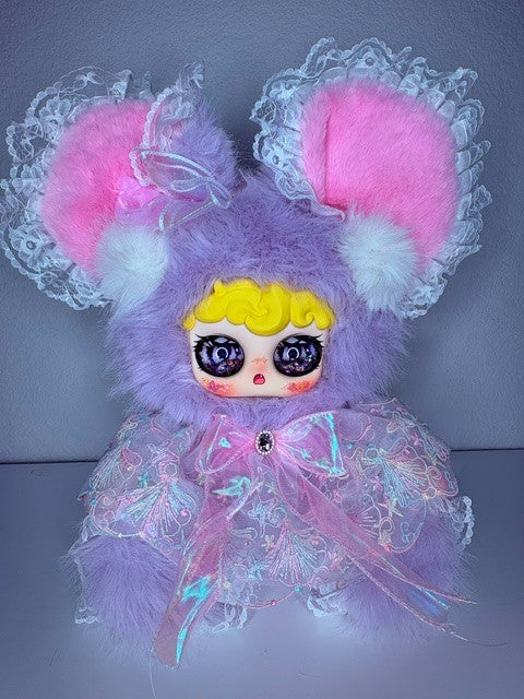 Nanono 800% Moonlight Tea Party Grape Mouse 12/96 Plush New