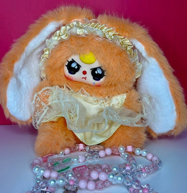 Baby Three BB3 Macchiato Mini Rabbit Bag Plush Coin Purse Customer Pick New