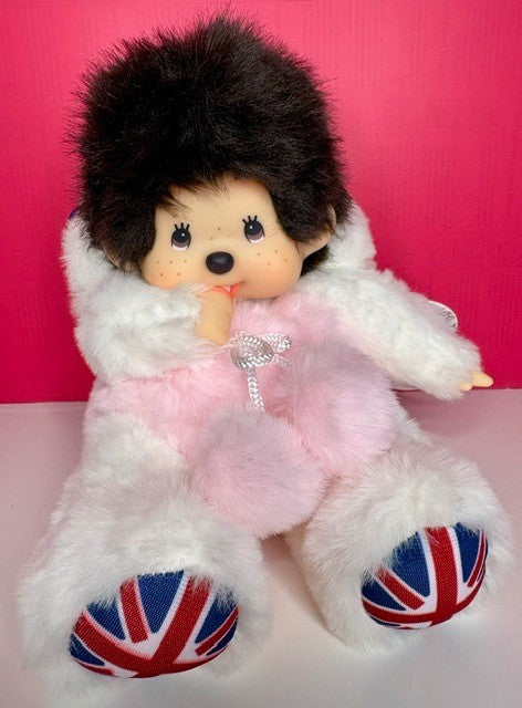 Monchhichi British Hello Kitty Costume Plush New