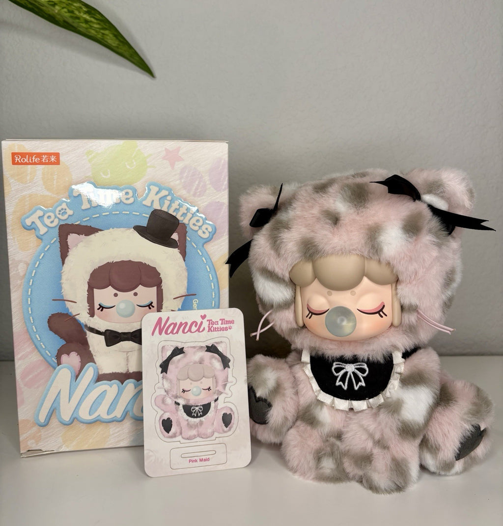 Rolife Nanci Tea Time Kitties Plush Series Confirmed Gentleman AUTHENTIC USA New
