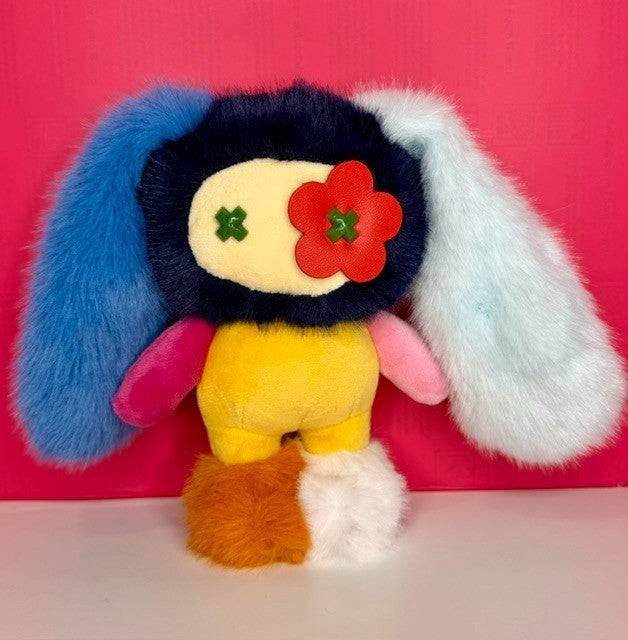 CJ Hendry Mismatched JUJU Pammy Plush Bag Charm Limited New