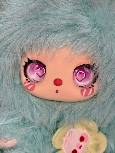LIILA 600% V2 Tea Time With My Girl Lily Rong Er Mint Bunny Big Designer Plush