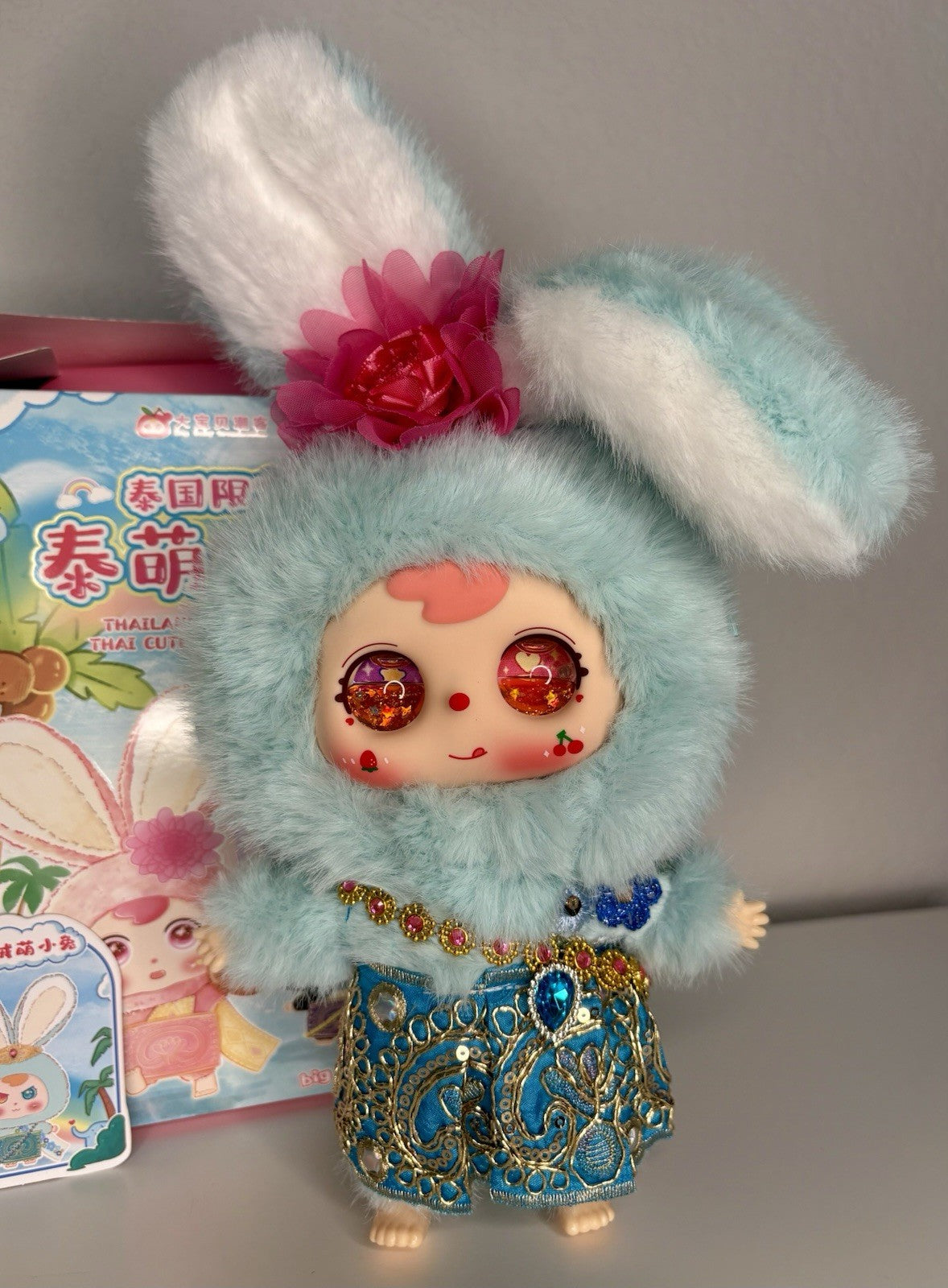 THAI EXCLUSIVE Cute Little Bunny Big Baby Designer Plush - Lucky Little Kid