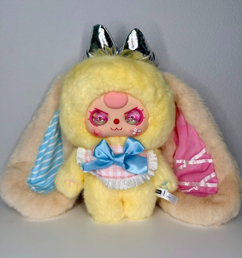 Baby Three BB3 400% Pocket Tubaobao Latte Bunny CUSTOM FACE Plush Figure New