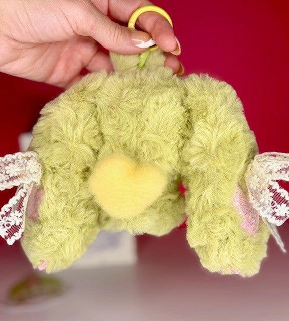 Zaza Soft Little Cloud Plush Bag Charm ~ Choice of 8 ~ Liquid Glitter Eyes NEW