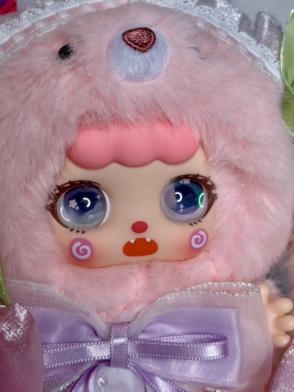 Kebidou Nai Fu Creamy Bunny Pendant Blind Box - Pink Mist Lavender Sprite