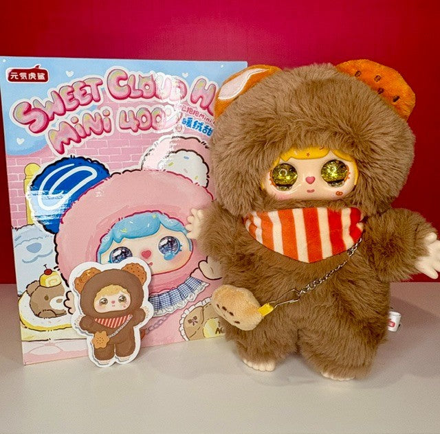 Sweet Cloud Hug Mini 400% Shortbread Mouse Plush Figure New