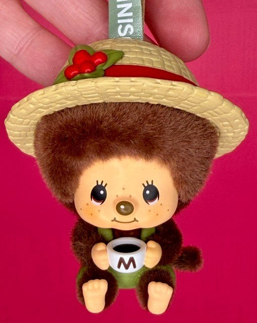 Monchhichi Mon Mon Farm Face-Changing Flocked Pendant New - Customer Pick