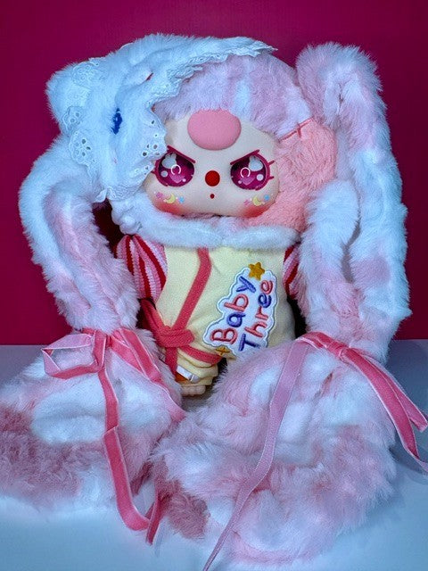 Baby Three 400% Goodnight Baby Pink Limited Edition Designer Plush- SEALED BOX