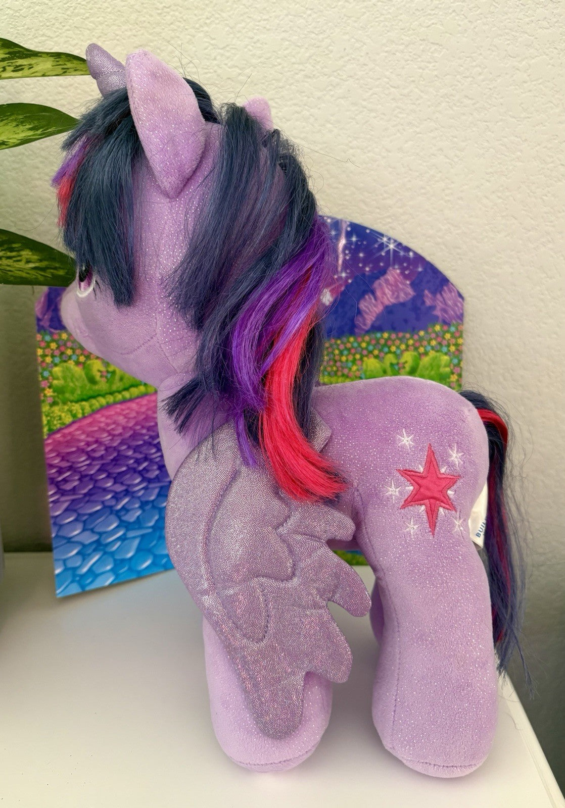 Build A Bear My Little Pony Princess Twilight Sparkle 16" Plush WITH Sparkles
