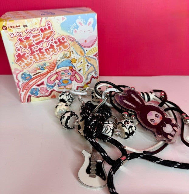 Baby Three BB3 Love Chain Keychain Bracelet Customer Pick New