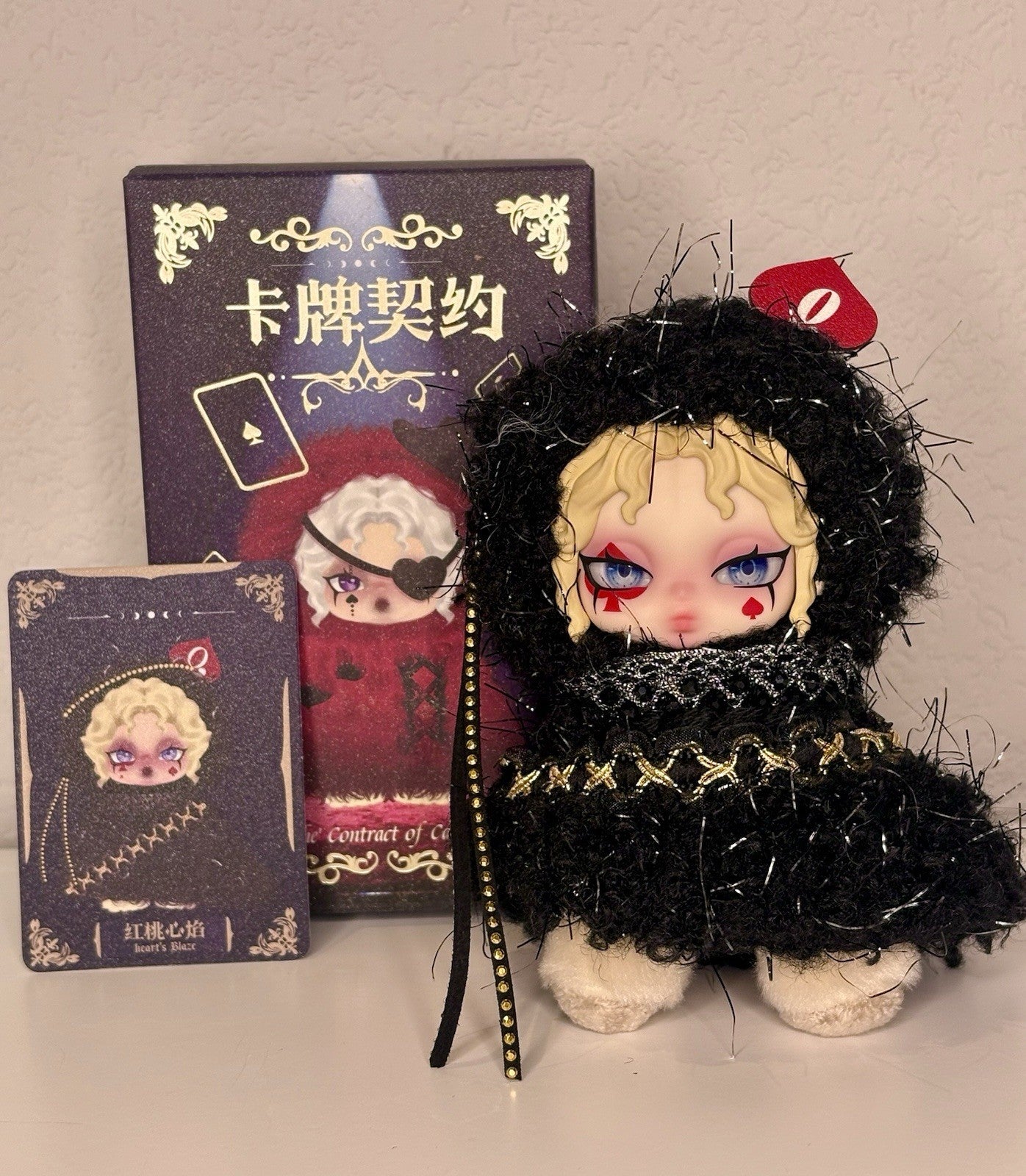 ZFAZ Iris Card Pact Series Plush The Contract of Cards  Heart’s Blaze Confirmed
