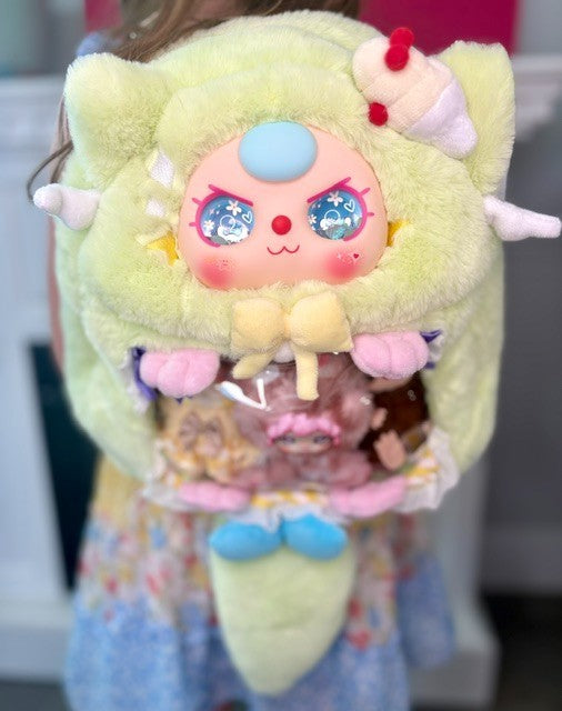 BB3 Baby Three 400% Ita Bag Sweet Fox Plush Backpack Sugar Dream Fluff Whispers