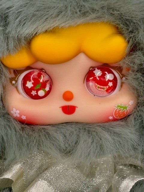 Migo Garden Cake House Strawberry Matcha Collectible Plush Doll Figure Blind Box