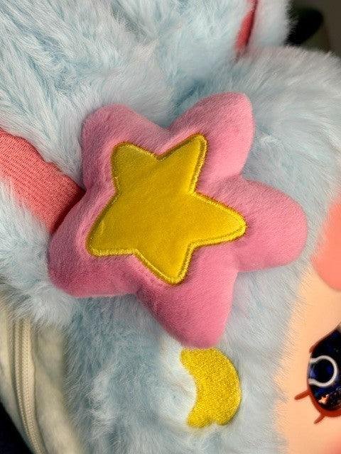 Baby Three BB3 Your Backpack 800% Sprinkle Bloom Collectible Plush Bag New