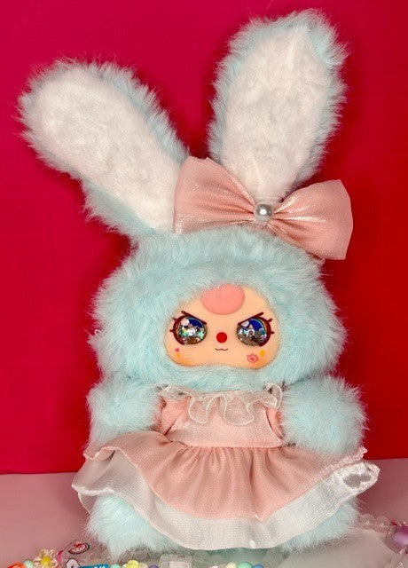 Baby Three BB3 Macchiato Mini Rabbit Bag Plush Coin Purse Customer Pick New