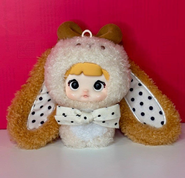 NOMMI BABY SWEETHEART BUNNY CHARM- Confirmed Caramel Coco! 🩷🐇🩷