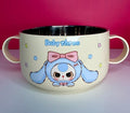 Baby Three Stainless Steel Bowl 316L Double Handle Kawaii Customer Pick New