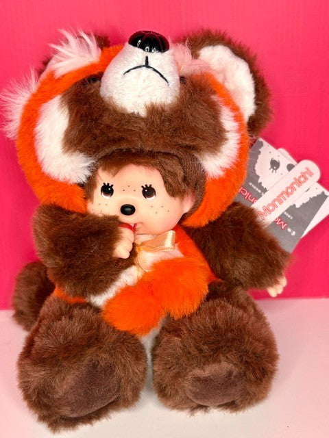Monchhichi Fox Costume Collector Plush New