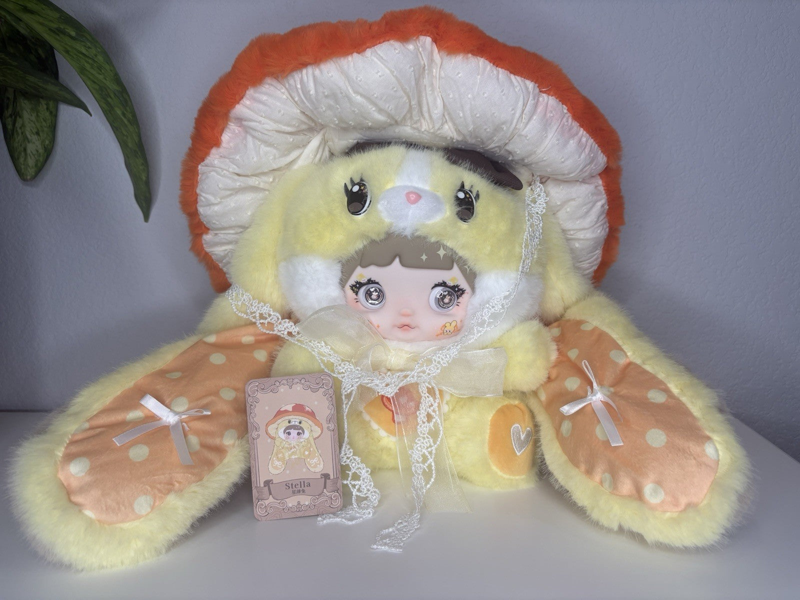 NEW Nommi Mushroom 400% Series Plush - Confirmed Stella Open Bag and Card