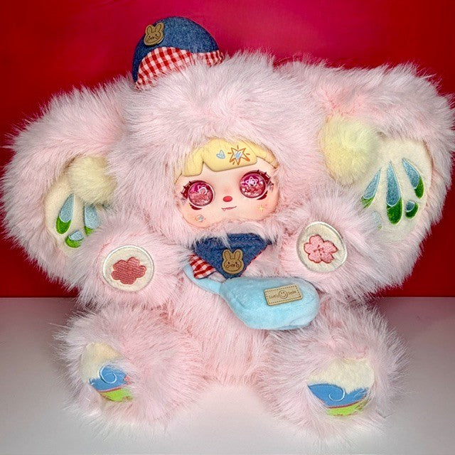 Mocici Rag Doll Adventure 800% Pink Bunny Collectible Plush Figure New
