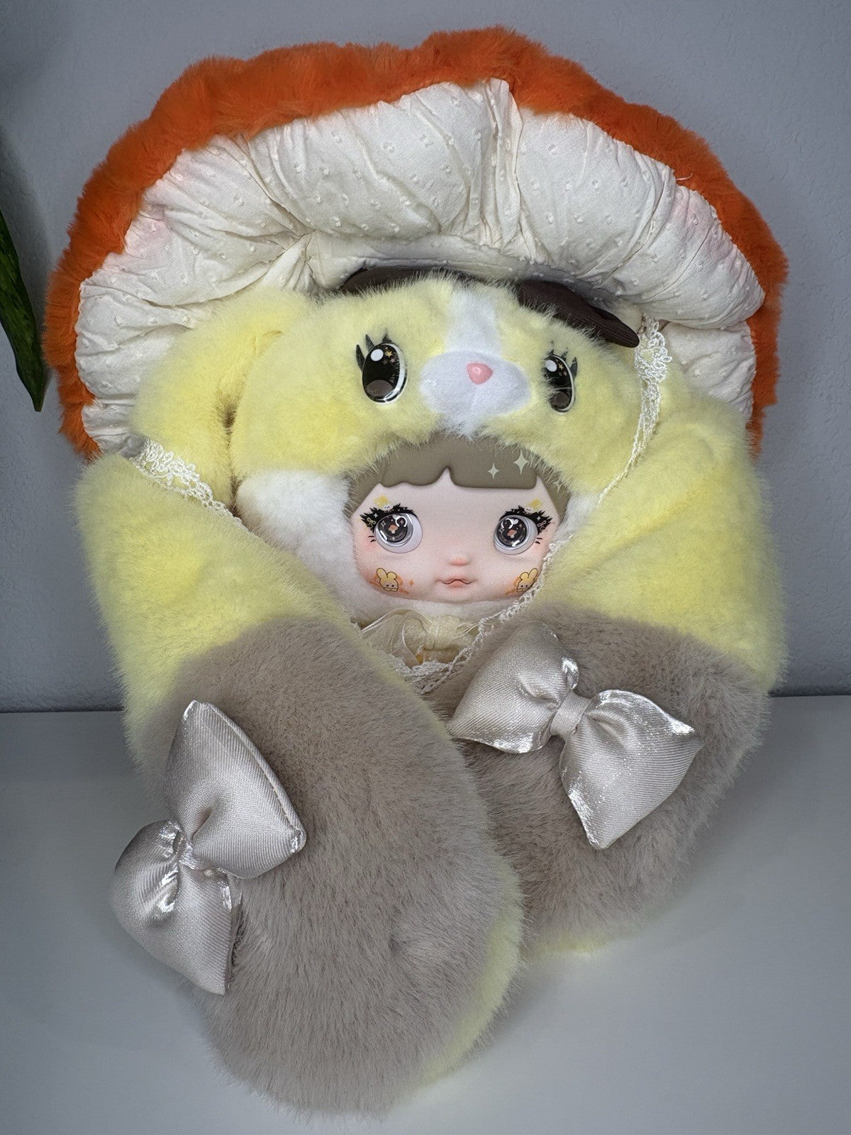 NEW Nommi Mushroom 400% Series Plush - Confirmed Stella Open Bag and Card