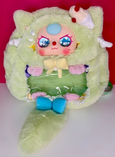 BB3 Baby Three 400% Ita Bag Sweet Fox Plush Backpack Sugar Dream Fluff Whispers