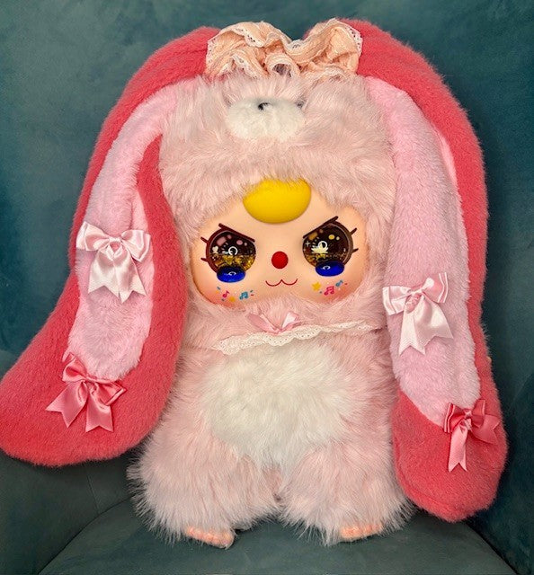 BB3 Baby Three 800% AI Interactive Talking Warmheart Rabbit Gold Liquid Cry Eyes