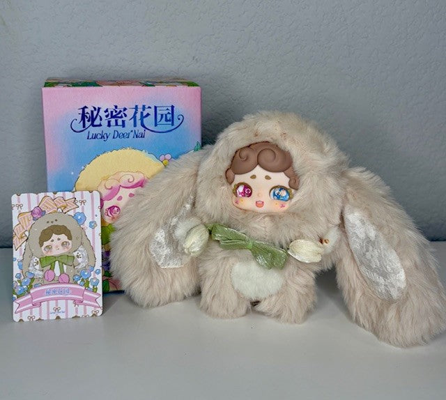 Lucky Deer Nai Good Night Bunny Secret Garden V2 Plush Pendant - Pick & Choose!