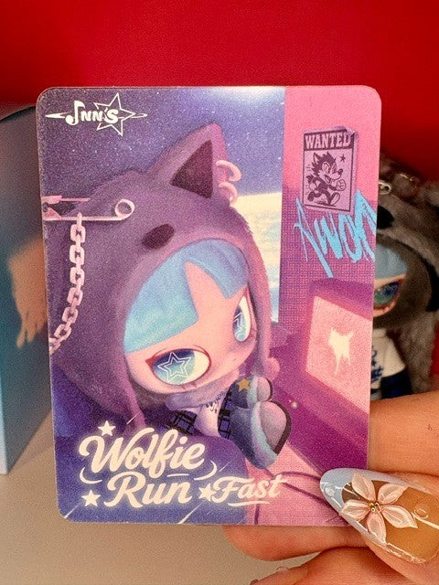 INN's Wolfie Run Fast Limited Edition Collectible Plush Figure New