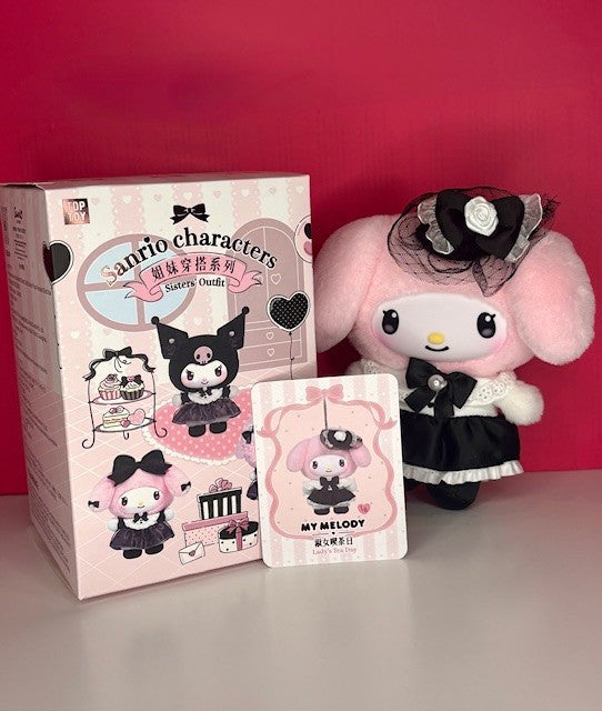 TOP TOY Sanrio Sisters Outfit My Melody Lady's Tea Day Plush Blind Box NEW