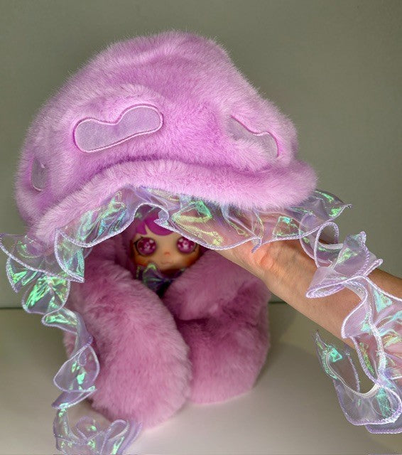 Yoou 600% Jellyfish Hat Phantom Glow Collectible Plush Holographic New