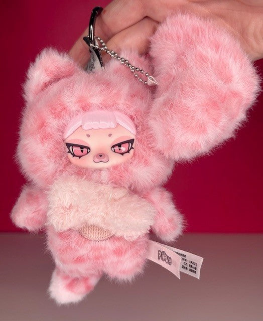 Piku The Week Plush Pendant Blind Box — Choice of 6 Days Y2K Leopard Charm