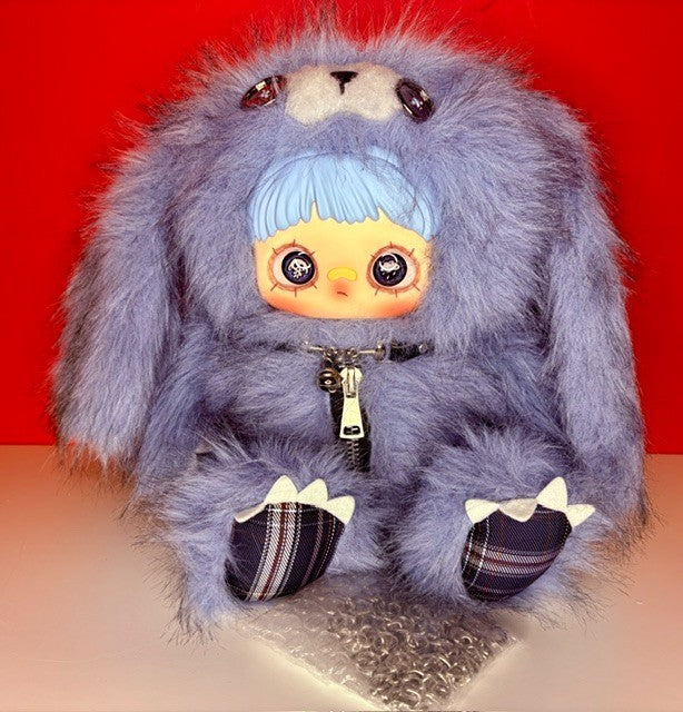 Maymei 400% Rebel Doll Backpack Melancholy Plush Blind Box New