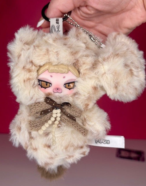Piku The Week Plush Pendant Blind Box — Choice of 6 Days Y2K Leopard Charm