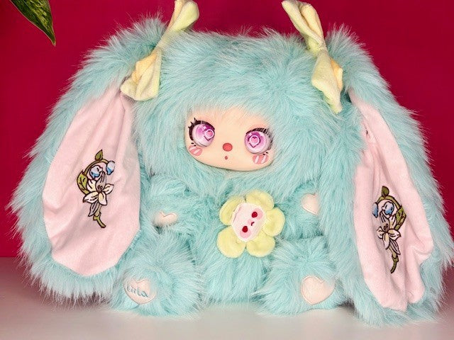 LIILA 600% V2 Tea Time With My Girl Lily Rong Er Mint Bunny Big Designer Plush