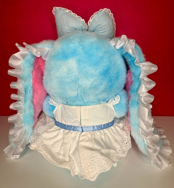 Baby Three BB3 Lily Rabbit Town V5 400% Pink Blue Bunny Crying Eyes Plush New