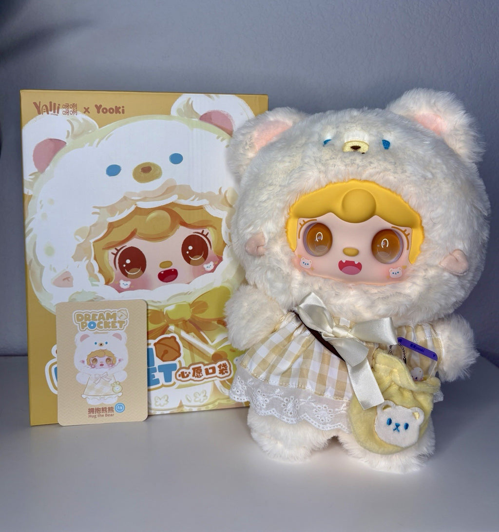 NEW Yooki Dream Pocket 400% Series Plush Blind Box- Hug The Bear