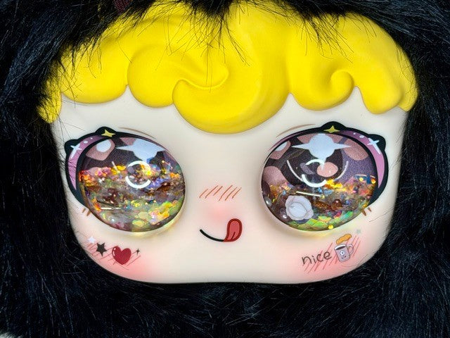 Nanono 800% Moonlight Tea Party Coco Black Cat Collectible Plush New