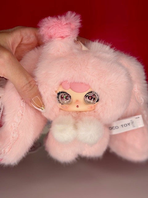 Zaza Soft Little Cloud Plush Bag Charm ~ Choice of 8 ~ Liquid Glitter Eyes NEW