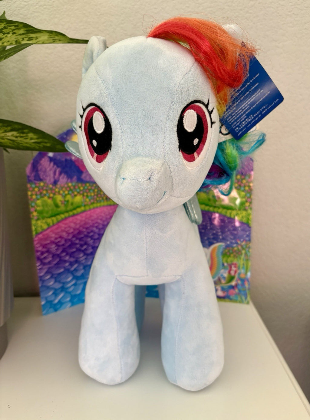 My Little Pony Rainbow Dash Build-A-Bear Plush – Retired – New with Tags NWT