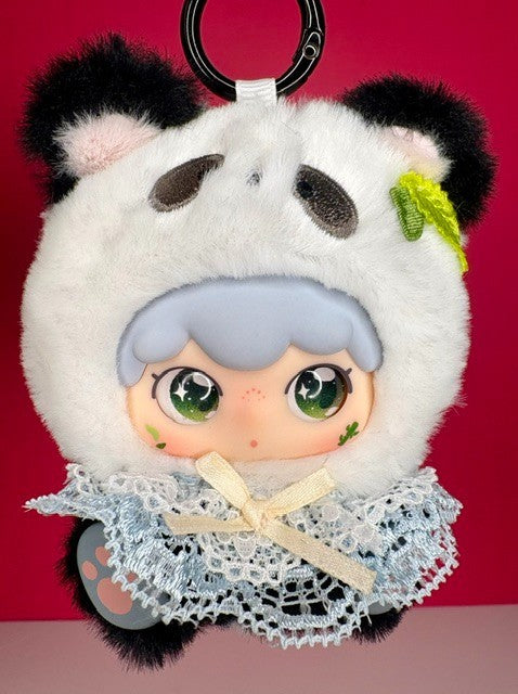 Kimipapa Animals Sitting in a Row Collectible Plush Pendant- Customer Pick!